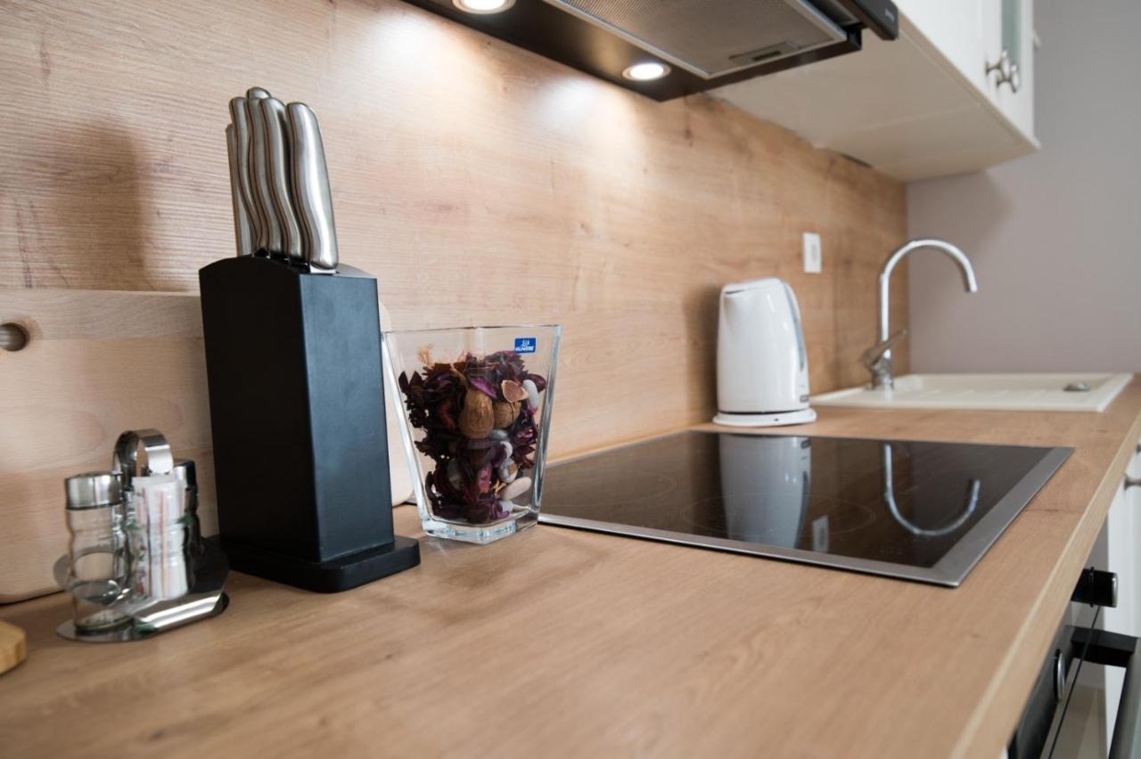 Brand New Aparment With Sea View & Swimming Pool At Ciovo - Villa Fiorentini โตรกีร์ ภายนอก รูปภาพ